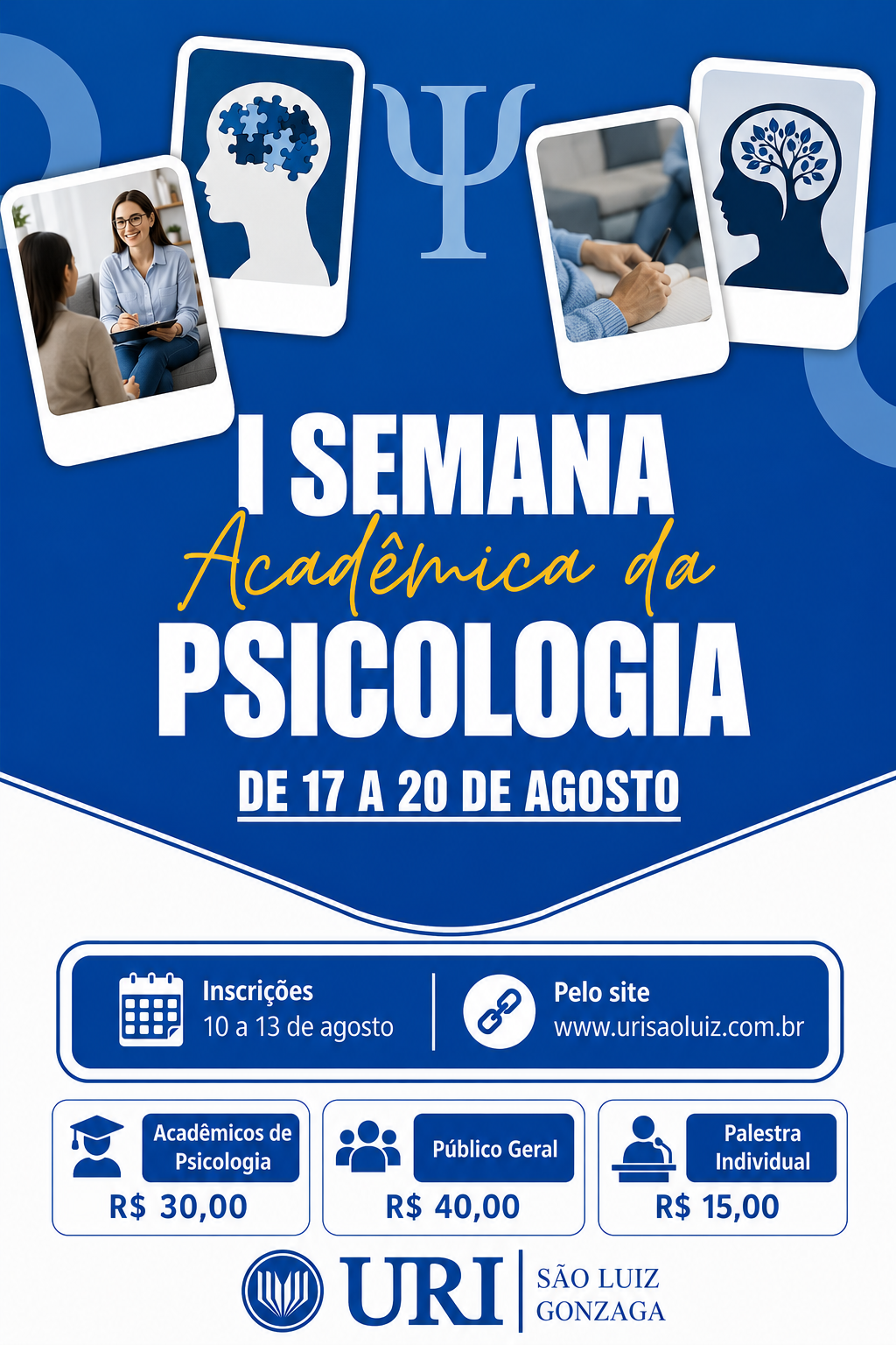 I Semana Acadêmica da Psicologia
